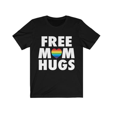 FREE MOM HUGS PRIDE CELEBRATION Unisex Short Sleeve Tee