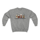 Holiday Drink Magic  Unisex EcoSmart® Crewneck Sweatshirt