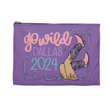 Official Go Wild 2024 Kick Up Your Heels Planner Pouch: Purple