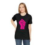 Black Lives Matter: Power Fist T-Shirt T-Shirt Magenta Edition