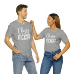 Classy Until Kickoff Football Unisex Short Sleeve Tee