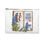 Official Go Wild 2024 Planner Friends BlueBonnets Planner Pouch