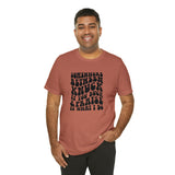 Somewhere between Knuck if you buck and Praise unisex t-shirt