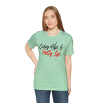 Curvy Hips & Pretty Lips statement T-Shirt/  Unisex Short Sleeve Tee