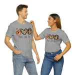 Peace Love Fall Unisex Short Sleeve Tee