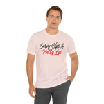 Curvy Hips & Pretty Lips statement T-Shirt/  Unisex Short Sleeve Tee