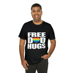 FREE DAD HUGS PRIDE CELEBRATION Unisex Short Sleeve Tee