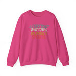 WATCHING WOMENS SPORTS UNISEX SWEATSHIRT