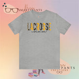 Lacrosse Mom Home team Crew Cotton Blend Shirt