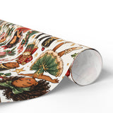 Vintage Nostalgic  Christmas Wrapping Paper