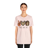 Peace Love Fall Unisex Short Sleeve Tee