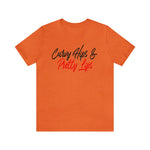 Curvy Hips & Pretty Lips statement T-Shirt/  Unisex Short Sleeve Tee