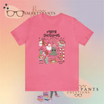 Merry Christmas Holiday Bucket List Crew Cotton Blend Shirt