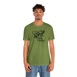 Bee Happy Positivity Shirt  Unisex Short Sleeve Tee