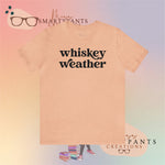 Whiskey Weather Holidays Crew Cotton Blend Shirt