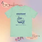Adulthood Worst Hood Vintage Raccoon  unisex T-shirt