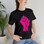 Black Lives Matter: Power Fist T-Shirt T-Shirt Magenta Edition