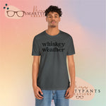 Whiskey Weather Holidays Crew Cotton Blend Shirt