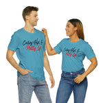 Curvy Hips & Pretty Lips statement T-Shirt/  Unisex Short Sleeve Tee