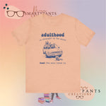 Adulthood Worst Hood Vintage Raccoon  unisex T-shirt