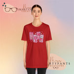 Cafecitos, Concha’s y Amor Valentines Day Cotton Blend Shirt