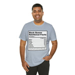 Black Queen Nutritional Facts T-Shirt