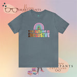 The Future is Inclusive Diversity DEI  unisex t-shirt