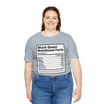 Black Queen Nutritional Facts T-Shirt