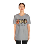 Peace Love Fall Unisex Short Sleeve Tee