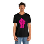 Black Lives Matter: Power Fist T-Shirt T-Shirt Magenta Edition
