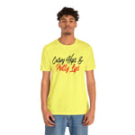 Curvy Hips & Pretty Lips statement T-Shirt/  Unisex Short Sleeve Tee