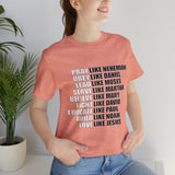 Pray Like Nehemiah Cotton Short Sleeve Shirt