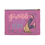 Official Go Wild 2024 Kick Up Your Heels Planner Pouch: Pink