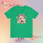 Tis the season for conchas and champurrados Santa Holidays Crew Cotton Blend Shirt