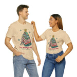 All Booked For Christmas Crew Cotton Blend Shirt