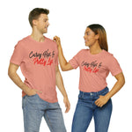 Curvy Hips & Pretty Lips statement T-Shirt/  Unisex Short Sleeve Tee