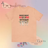 In My Mind vs Silent Night  Crew Cotton Blend Shirt