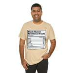 Black Queen Nutritional Facts T-Shirt
