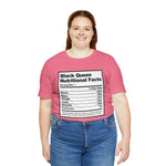 Black Queen Nutritional Facts T-Shirt