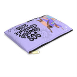 Galaxy Purple : Reach for the Stars SGS 2023 Canvas Planner Pouch