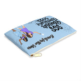 Sky Blue- Reach for the Stars SGS 2023 Canvas Planner Pouch