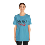 Curvy Hips & Pretty Lips statement T-Shirt/  Unisex Short Sleeve Tee