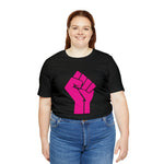 Black Lives Matter: Power Fist T-Shirt T-Shirt Magenta Edition