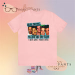 Boys Band Back on Tour Please Millennial Dreams Crew Cotton Blend Shirt