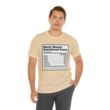 Black Queen Nutritional Facts T-Shirt