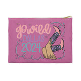 Official Go Wild 2024 Kick Up Your Heels Planner Pouch: Pink