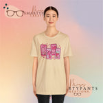 Cafecitos, Concha’s y Amor Valentines Day Cotton Blend Shirt