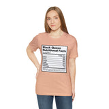 Black Queen Nutritional Facts T-Shirt