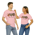 Peace Love Fall Unisex Short Sleeve Tee