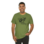 Bee Happy Positivity Shirt  Unisex Short Sleeve Tee